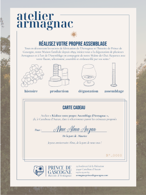 Carte cadeau Prince de Gascogne